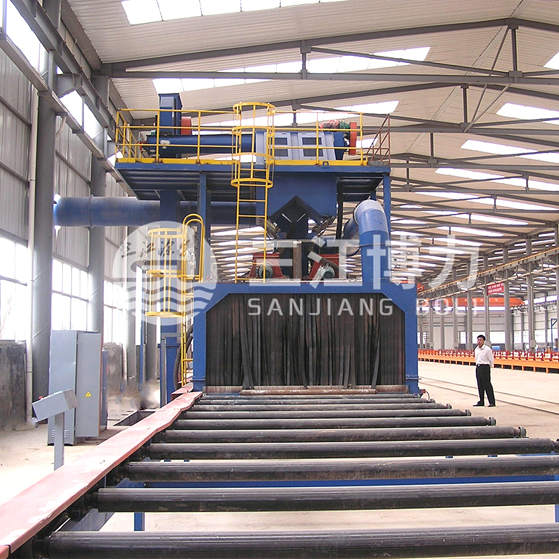 How does surface treatment shot blasting equipment improve the fatigue life of metal parts through